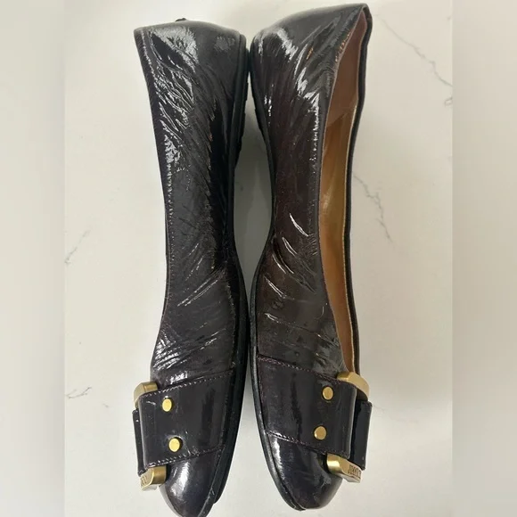 Jimmy Choo ballet flats purple size 39 - Picture 10 of 10